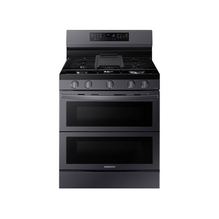 Samsung Smart Freestanding Flex Duo Gas Range NX60A6751SG